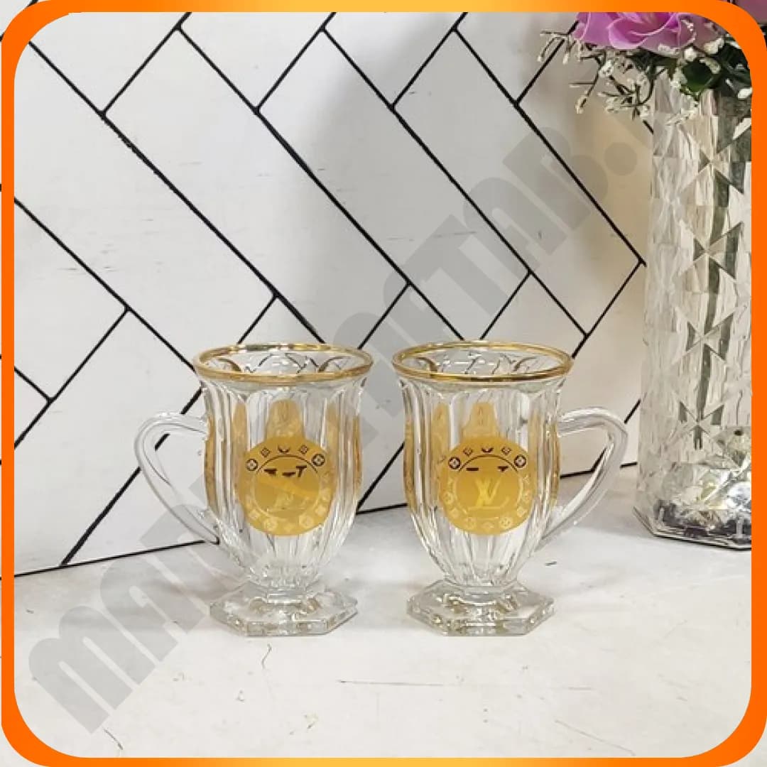 ماگ پترا P94904H لب طلا طرح لویی سون استار — تصویر ۲