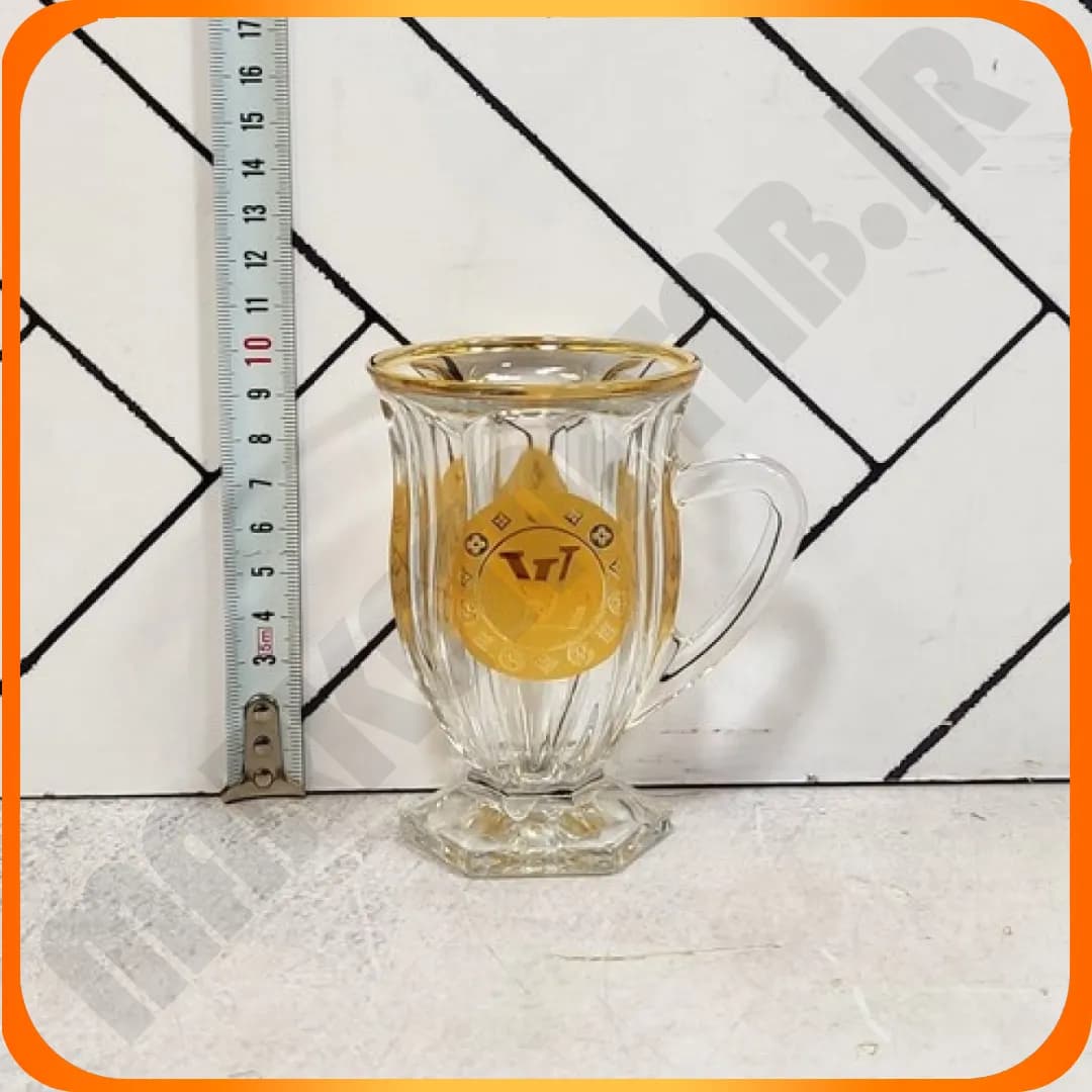 ماگ پترا P94904H لب طلا طرح لویی سون استار — تصویر ۳