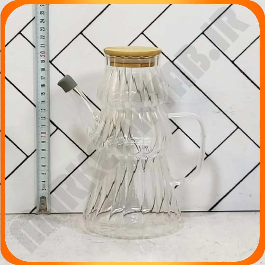 روغن ریز 1000میل شیاردار لب کنگره درب چوبی — تصویر ۳