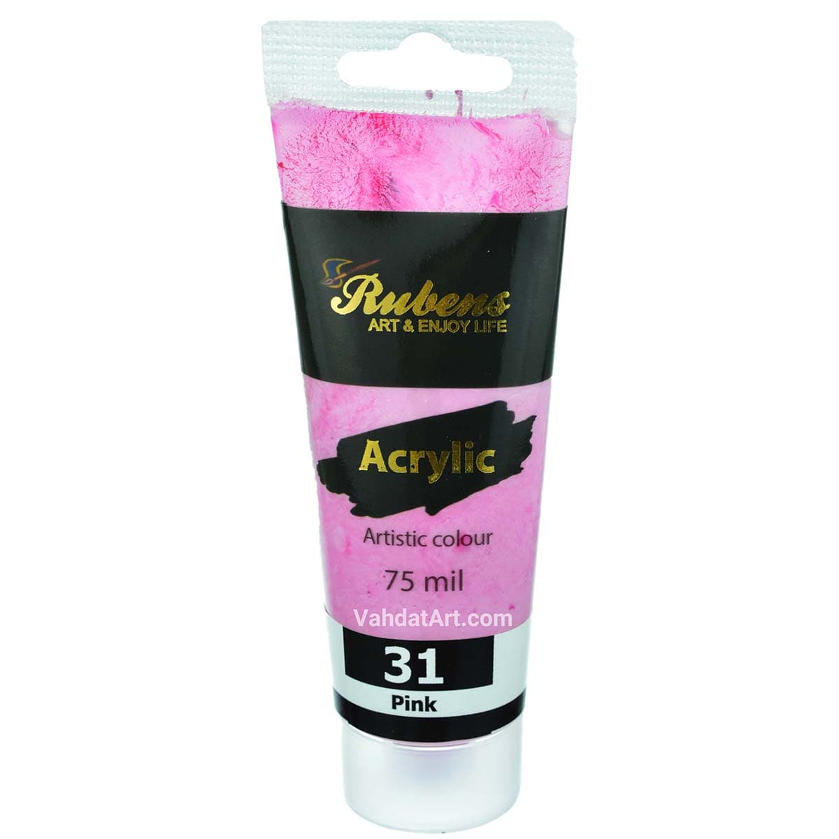 رنگ اکریلیک روبنس pink حجم 75 میل