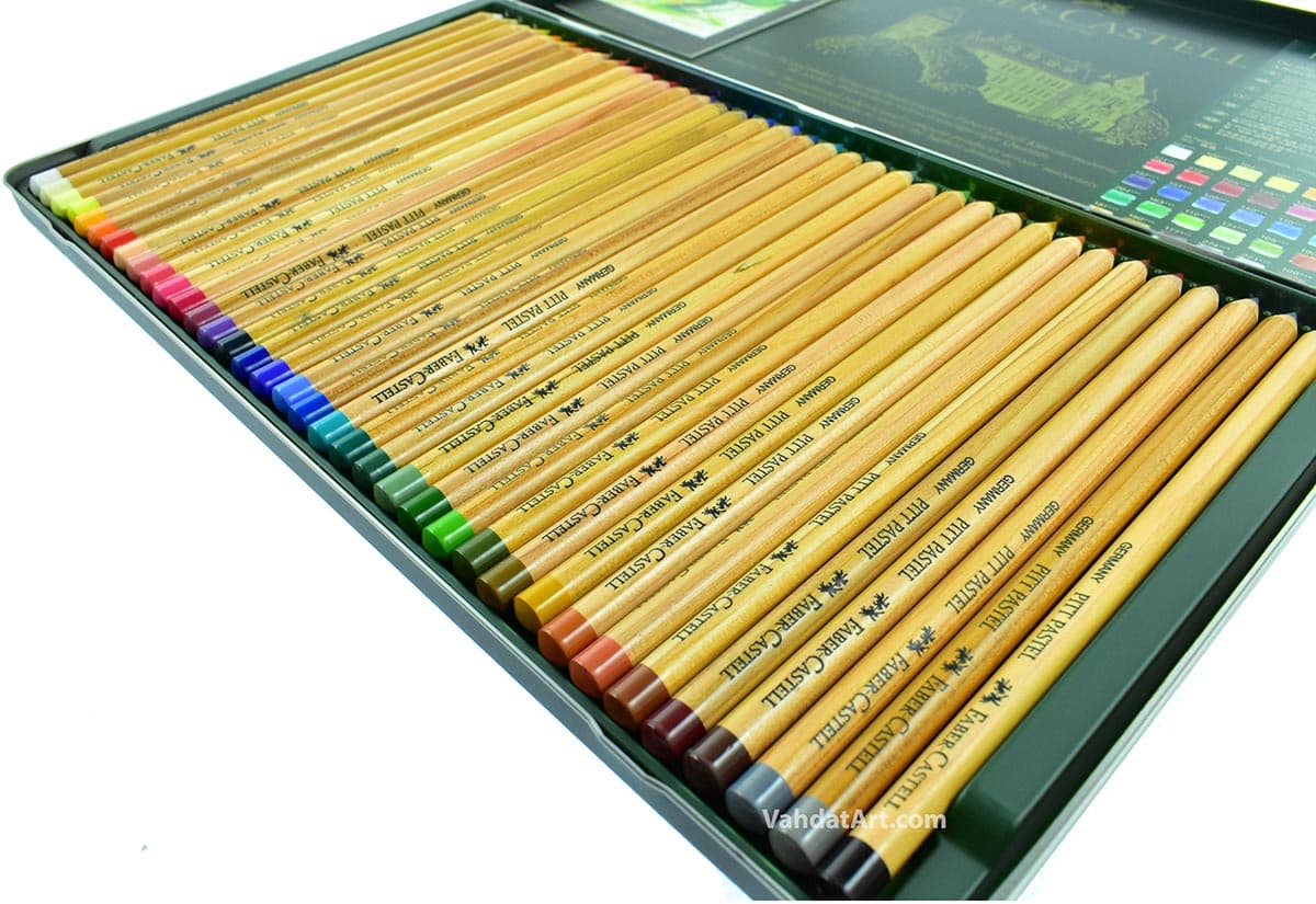 پاستل مدادی 36 رنگ فابر کاستل مدل Pitt Pastel — تصویر ۵