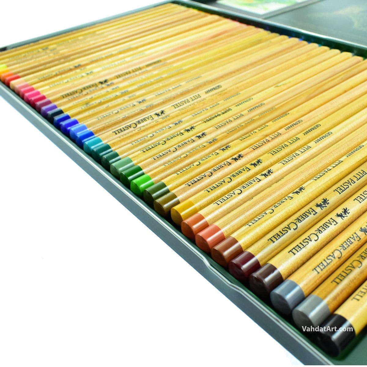 پاستل مدادی 36 رنگ فابر کاستل مدل Pitt Pastel — تصویر ۶