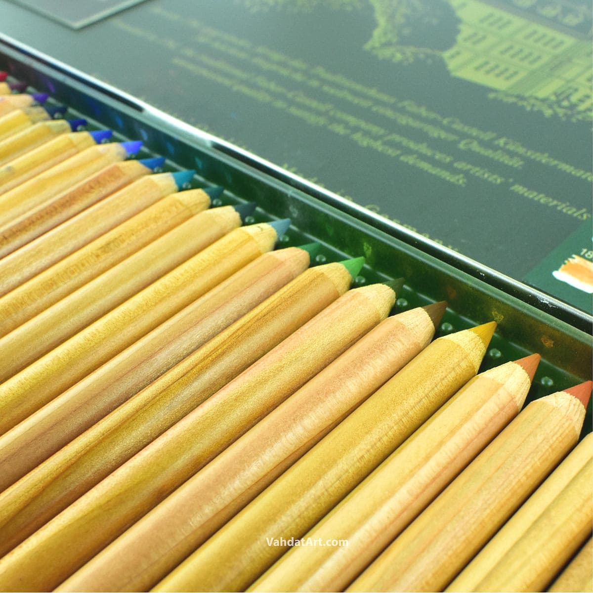 پاستل مدادی 36 رنگ فابر کاستل مدل Pitt Pastel — تصویر ۷
