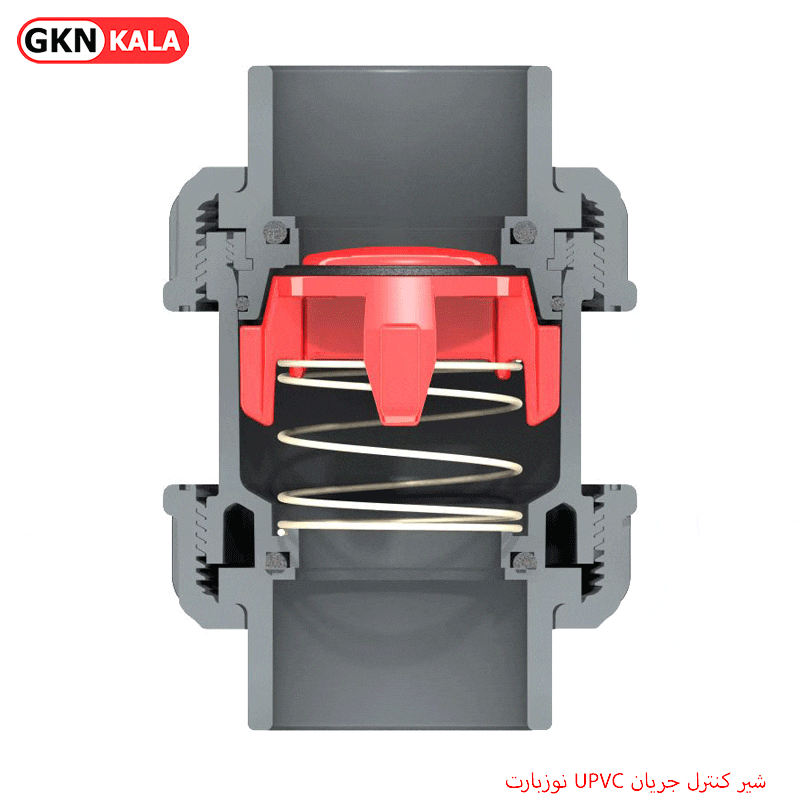 شیر کنترل جریان UPVC نوزبارت — تصویر ۲