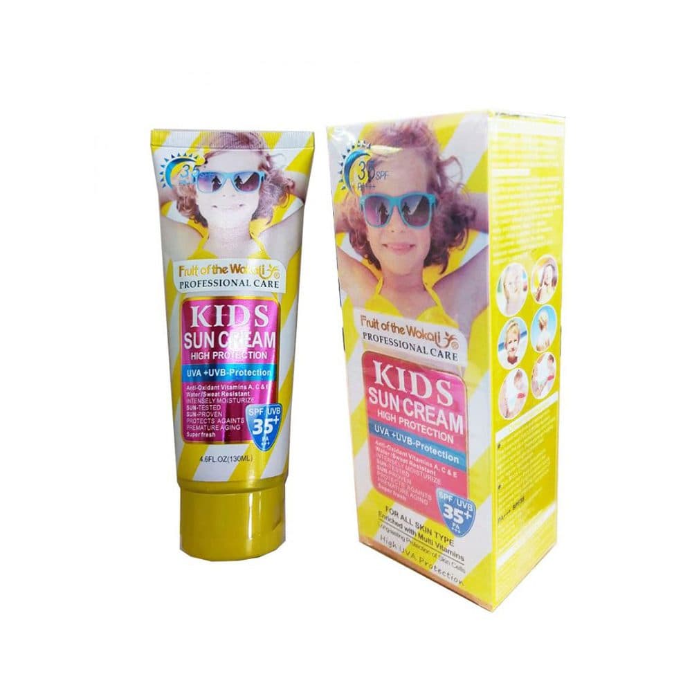کرم ضدآفتاب کودک SPF 35 وکالی حجم 130 میلی لیتر — تصویر ۲