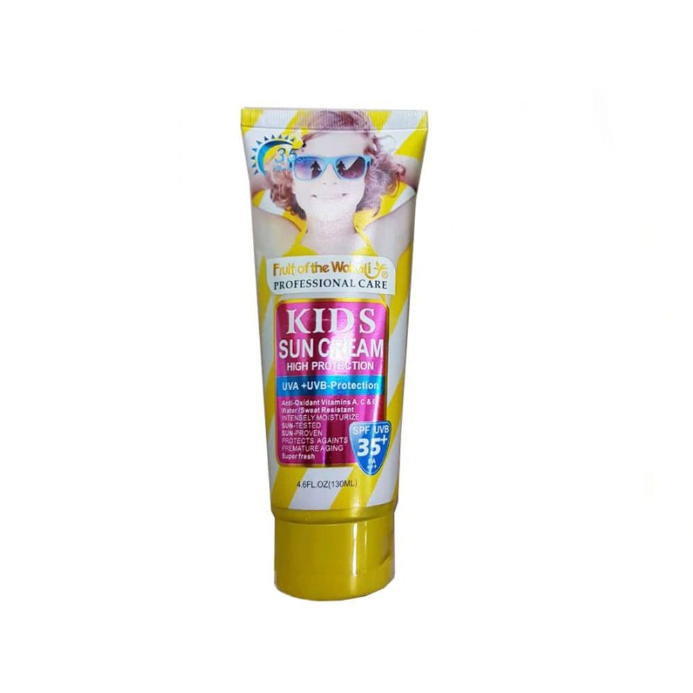 کرم ضدآفتاب کودک SPF 35 وکالی حجم 130 میلی لیتر