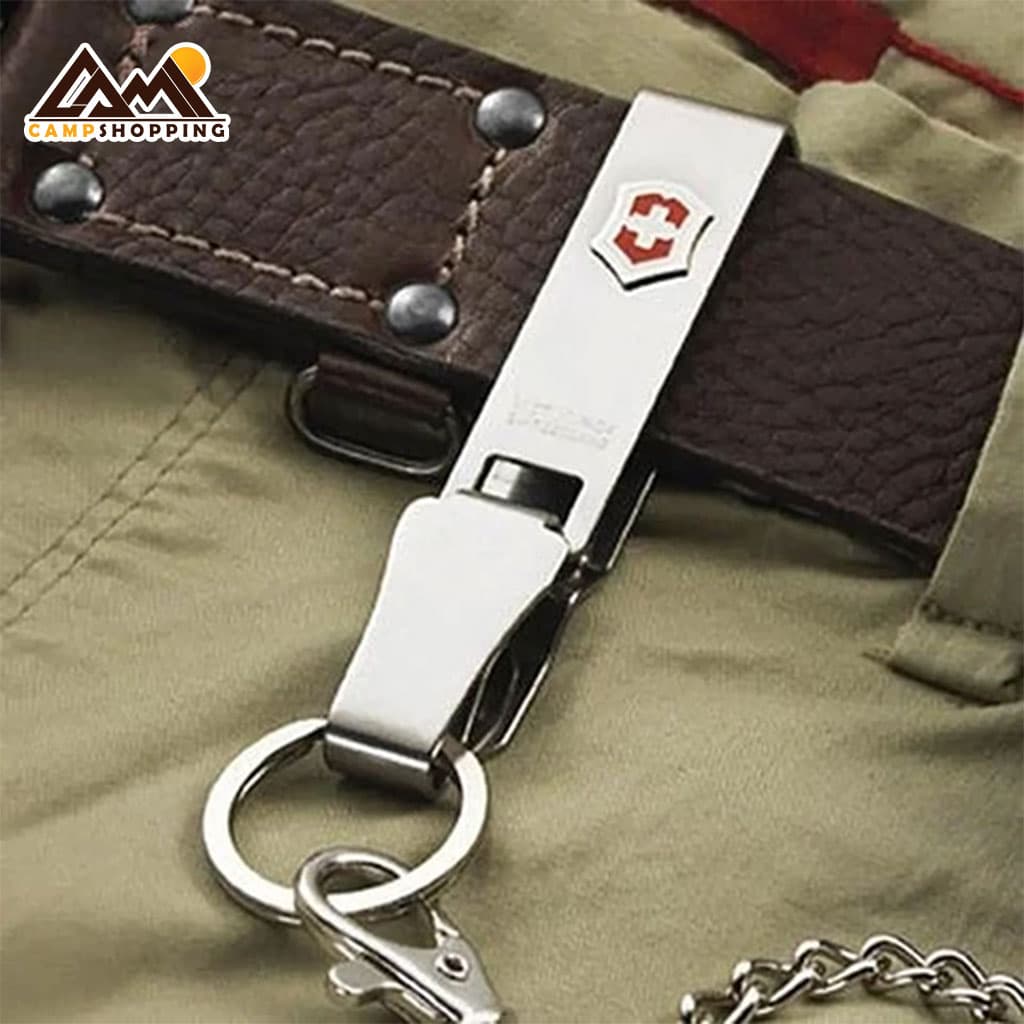 آویز کمربند ویکتورینوکس مدل MULTICLIP کد 4.1859 — تصویر ۴
