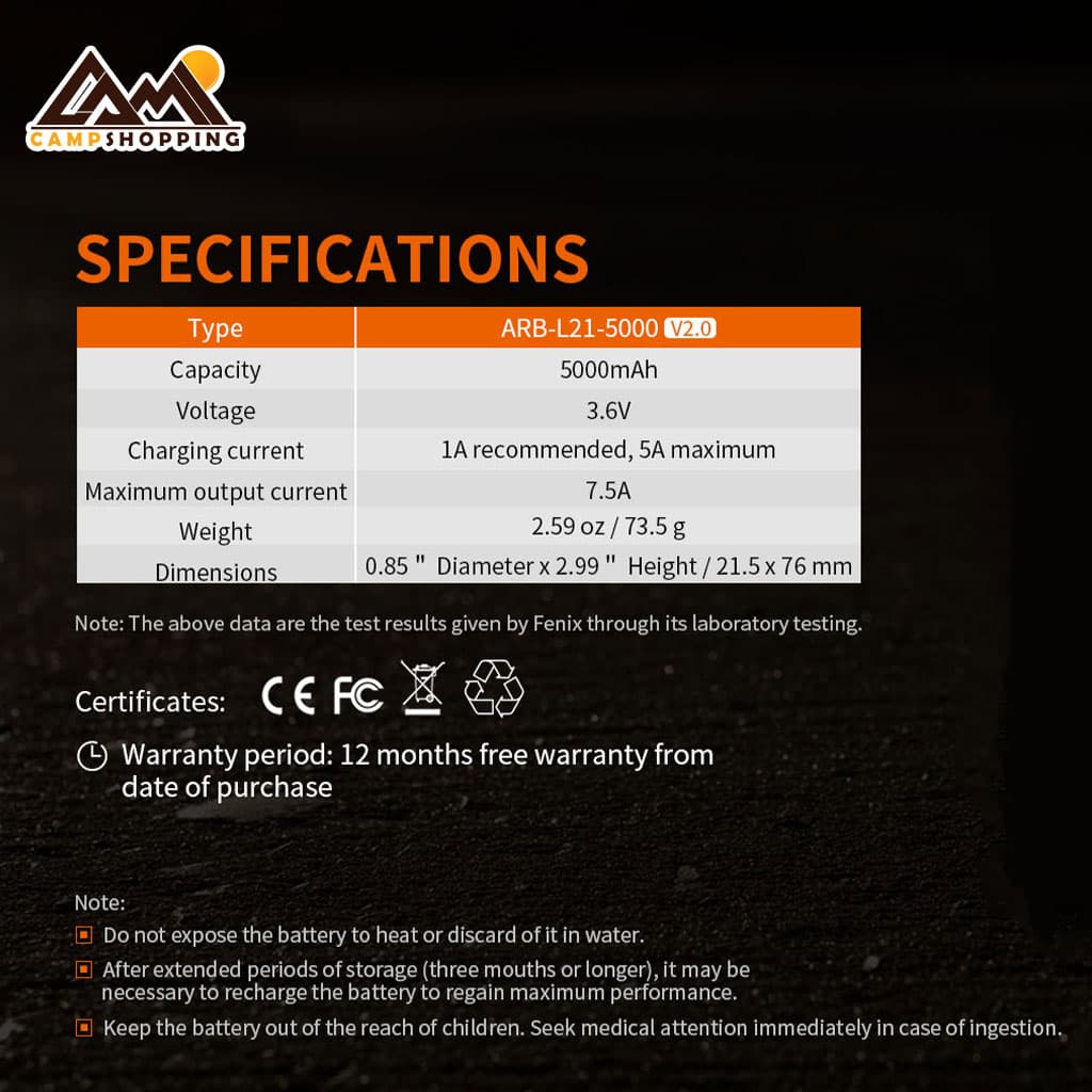 باتری فنیکس کد ARB-L21-5000 V2.0 — تصویر ۴