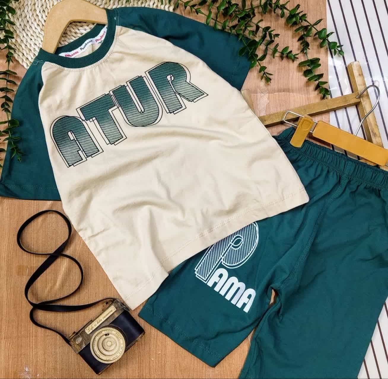 ست تیشرت شلوارک پسرانه ATUR — تصویر ۳