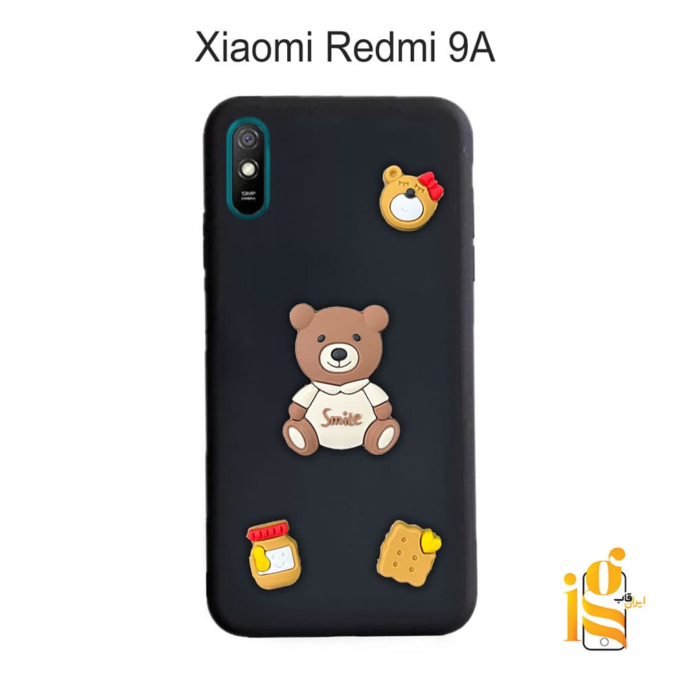 قاب دخترانه خرس پاستیلی برای گوشی شیائومی Redmi 9A