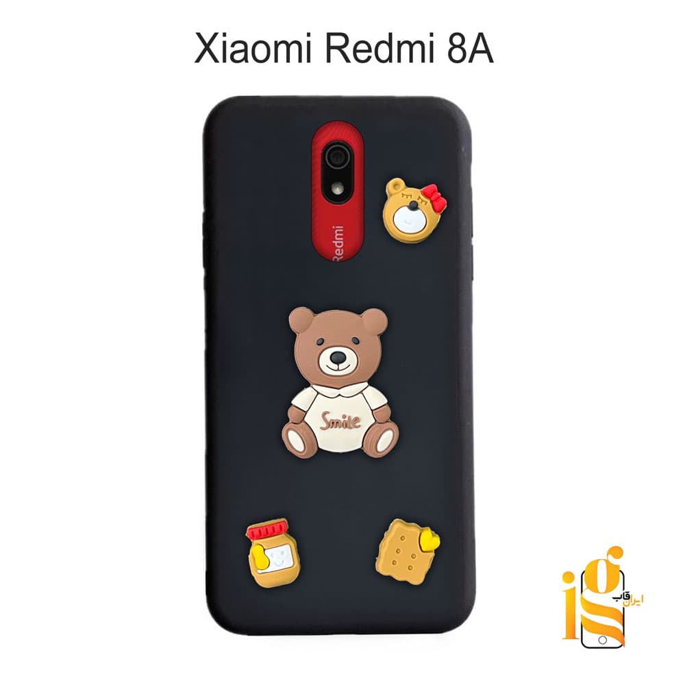 قاب دخترانه خرس پاستیلی برای گوشی شیائومی Redmi 8A