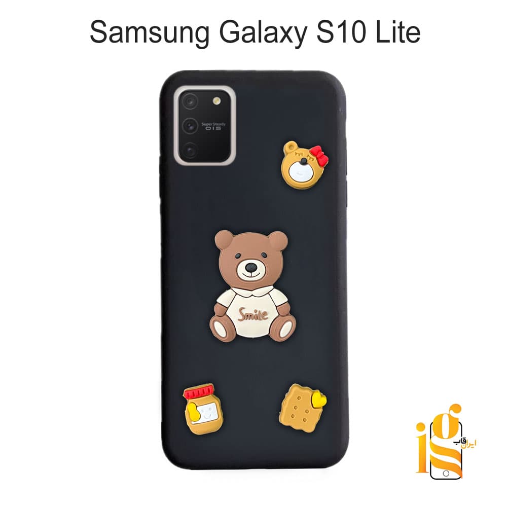 قاب دخترانه خرس پاستیلی برای گوشی سامسونگ S10 Lite