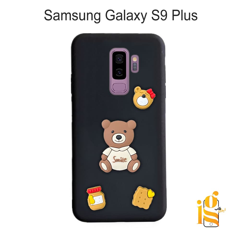 قاب دخترانه خرس پاستیلی برای گوشی سامسونگ S9 Plus