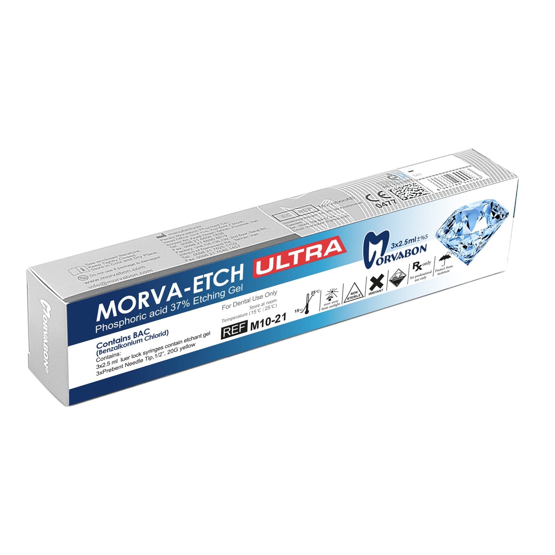 اسید اچ سه سرنگ اولترا مروابن ( Morva – Etch ULTRA )