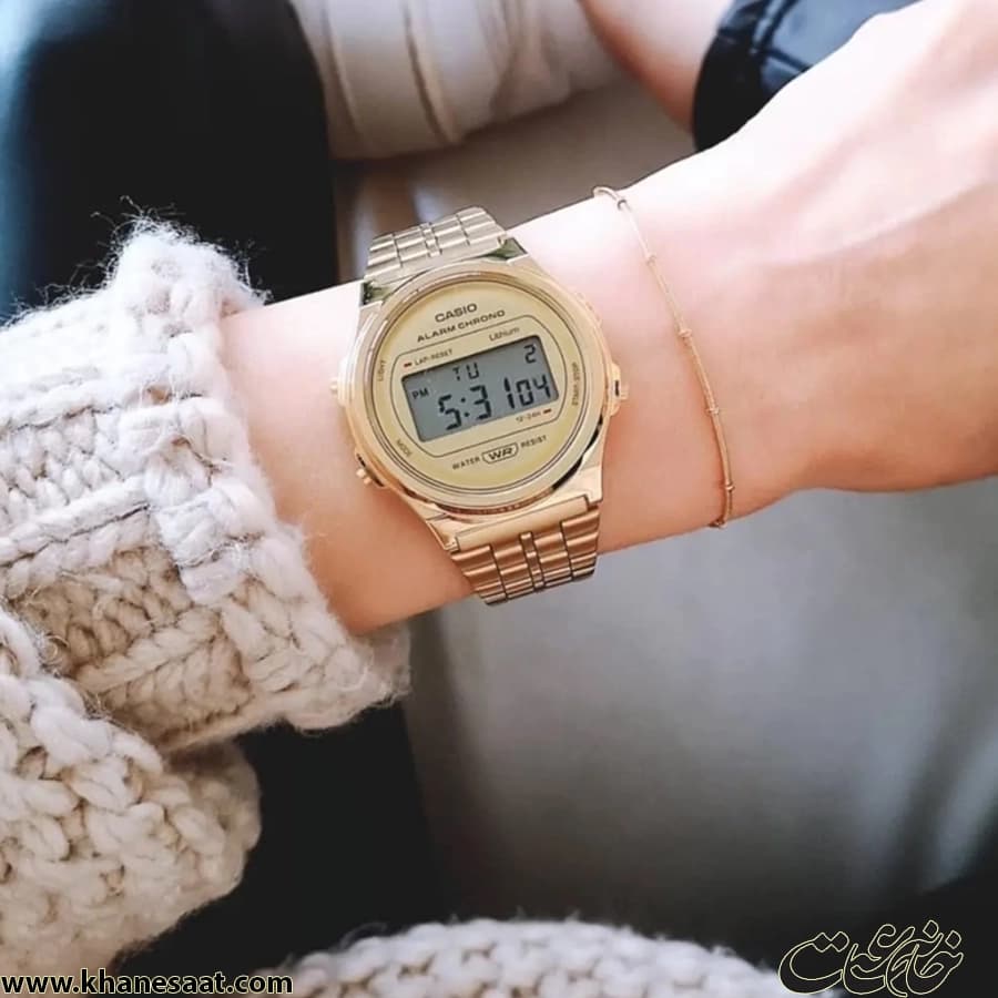 ساعت مچی مردانه-زنانه کاسیو مدل A171WEG-9ADF — تصویر ۵