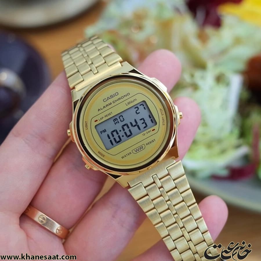 ساعت مچی مردانه-زنانه کاسیو مدل A171WEG-9ADF — تصویر ۷