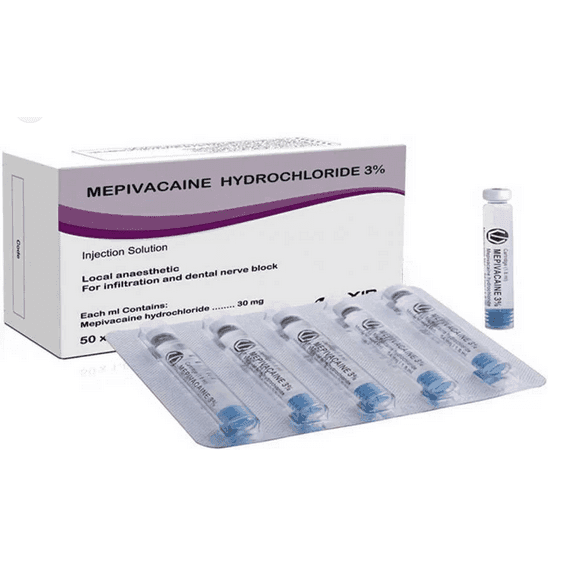 بی حسی دندانپزشکی ( کارپول ) 3% اکسی کائین اکسیر