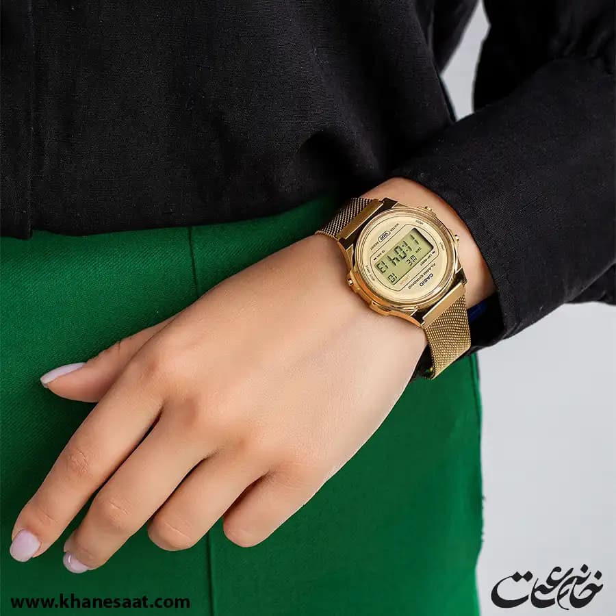 ساعت مچی مردانه-زنانه کاسیو مدل A171WEMG-9ADF — تصویر ۴