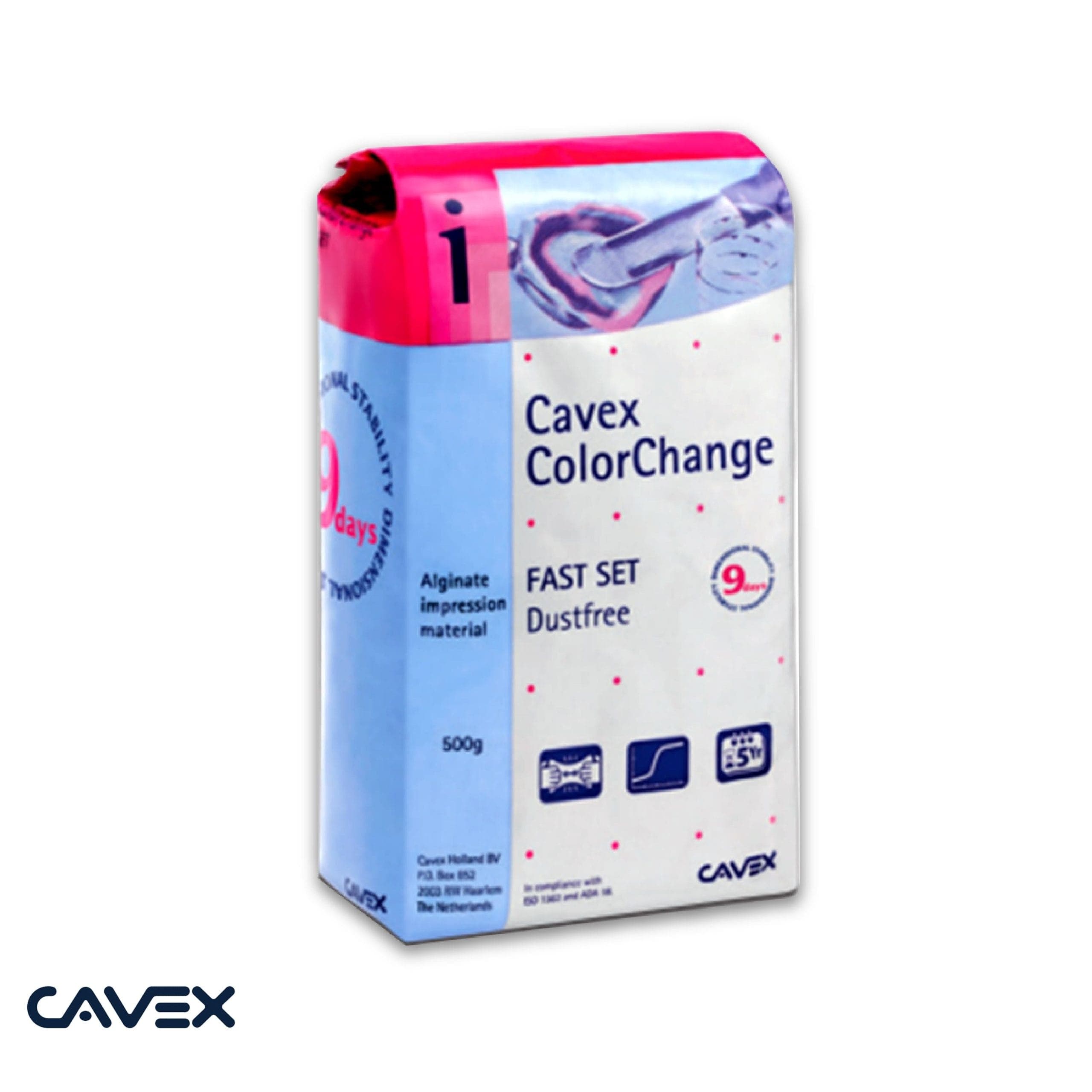 آلژینات هوشمند دندانپزشکی کوکس – Cavex Dental Alginate