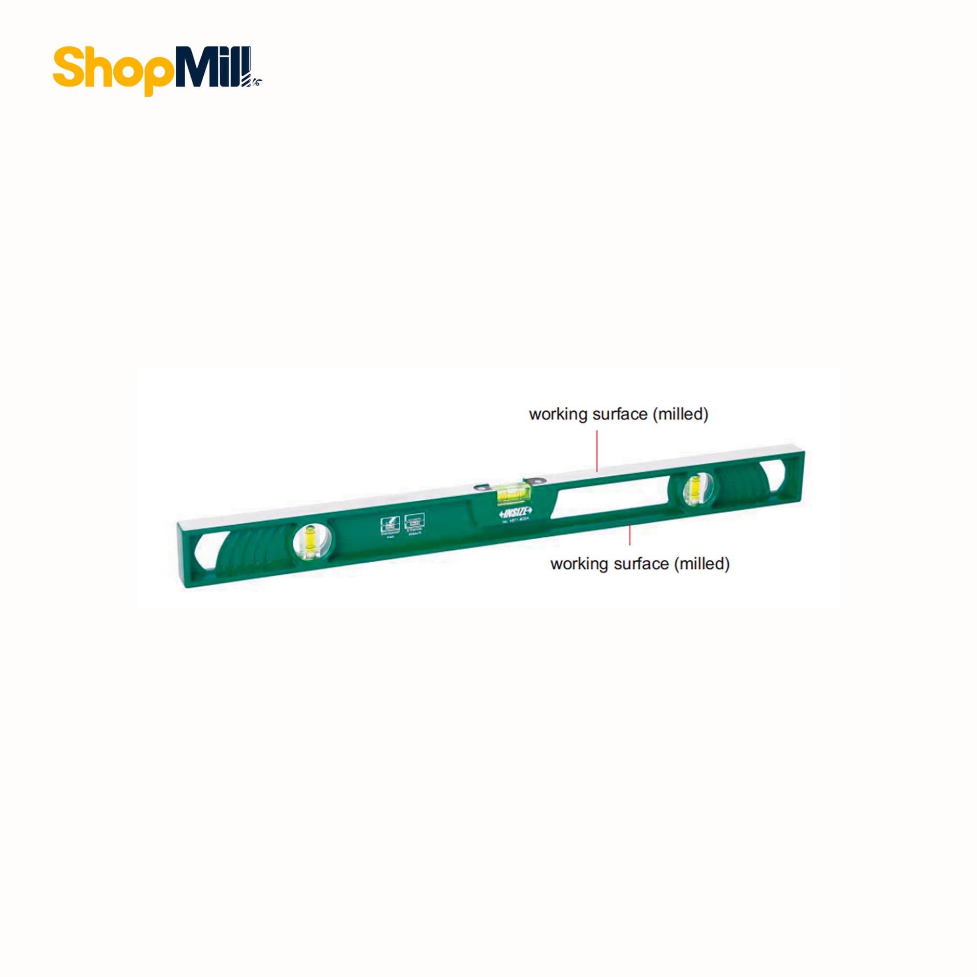 تراز اینسایز (Insize) 60 سانت آلومینیومی (بدون مگنت) مدل 600-4911