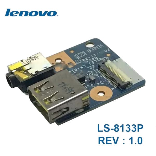 برد USB و جک صدا لپ تاپ LENOVO ThinkPad E530
