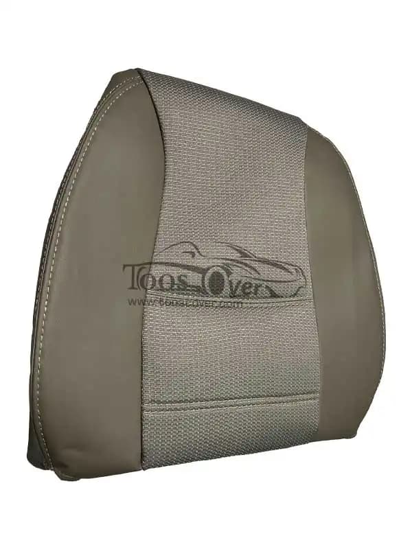 روکش صندلی خودرو ام وی ام x33 ایکس قدیم چرم وسط پارچه کرم – کد 4029 — تصویر ۲