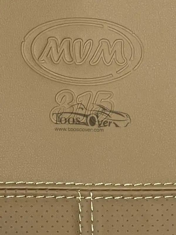 روکش صندلی ام وی ام 315 چرم کرم – کد 4001 — تصویر ۳