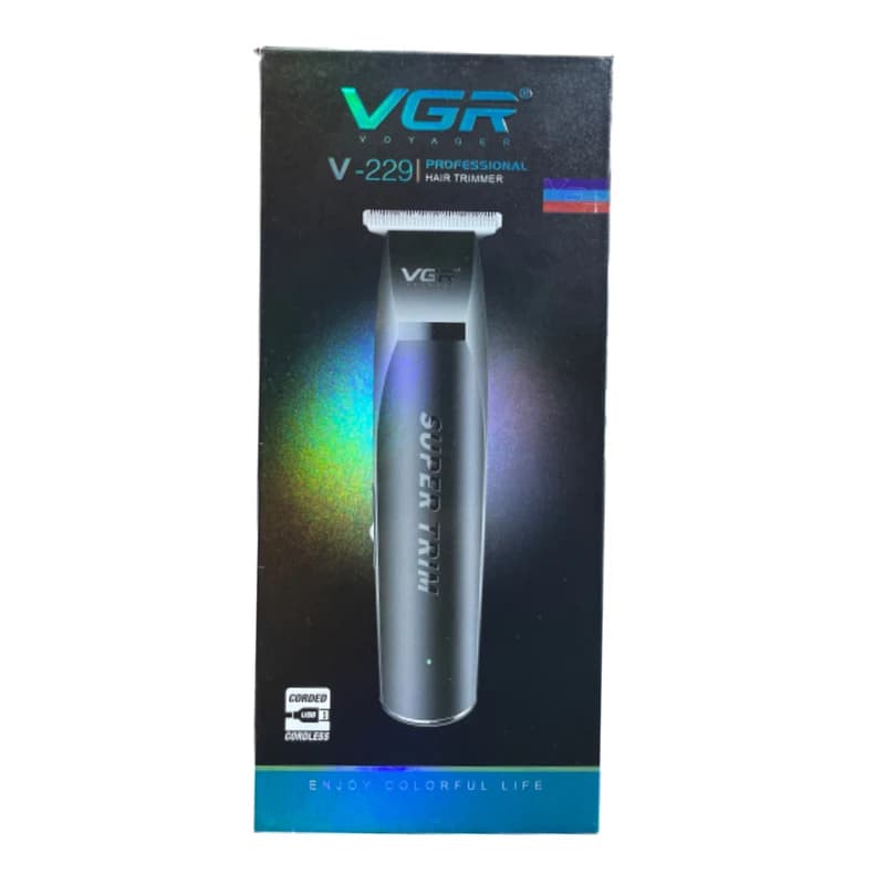 ماشین اصلاح و خط زن صورت وی جی آر VGR مدل V-229 — تصویر ۶
