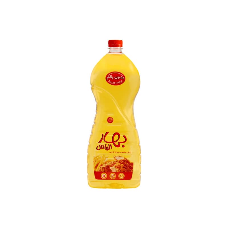 روغن مایع سرخ کردنی بهار الماس- 1.5 لیتری