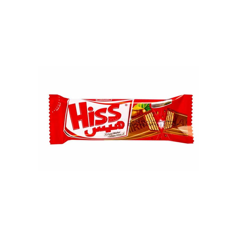 ویفر روکش شکلاتی Hissهیس – 20 گرم