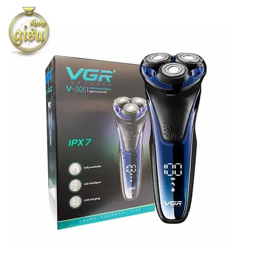 ریش تراش 3تیغ وی جی آر VGR مدل V-306