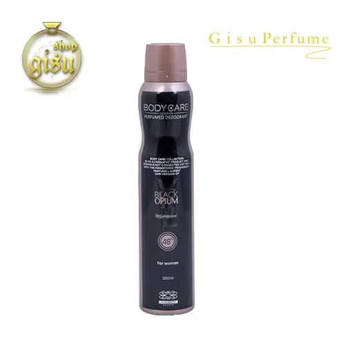 اسپری بدن بلک اوپیوم بادی کر(Body Care Black Opium)-حجم 200میل