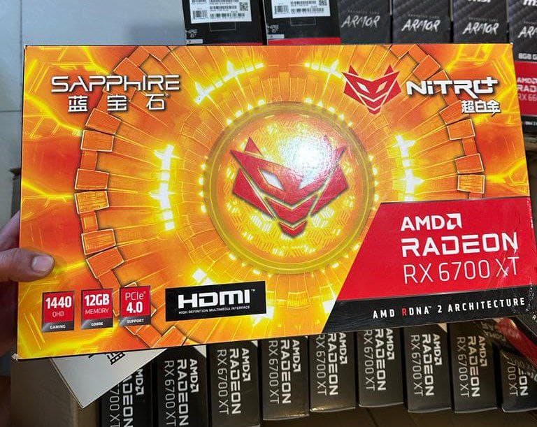 کارت گرافیک سافایر AMD Radeon RX 6700 XT Sapphire Nitro Plus 12GB ظرفیت 12 گیگابایت — تصویر ۷
