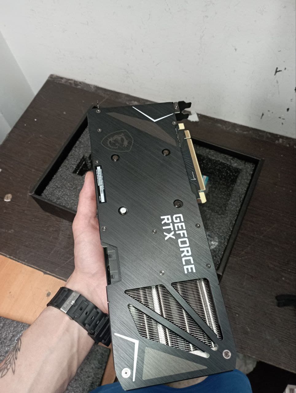 کارت گرافیک استوک ام اس آی MSI GeForce RTX 3070 Ti VENTUS 3X OC 8GB ظرفیت 8 گیگابایت — تصویر ۷