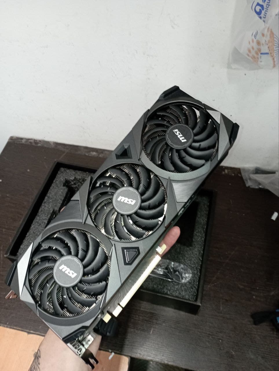 کارت گرافیک استوک ام اس آی MSI GeForce RTX 3070 Ti VENTUS 3X OC 8GB ظرفیت 8 گیگابایت — تصویر ۲