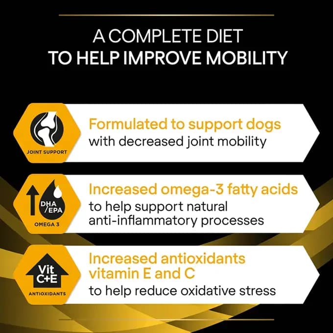 غذا خشک سگ بالغ پروپلن مشکلات مفصلی طعم ماهی وزن 3 کیلوگرم ProPlan Joint Mobility — تصویر ۳