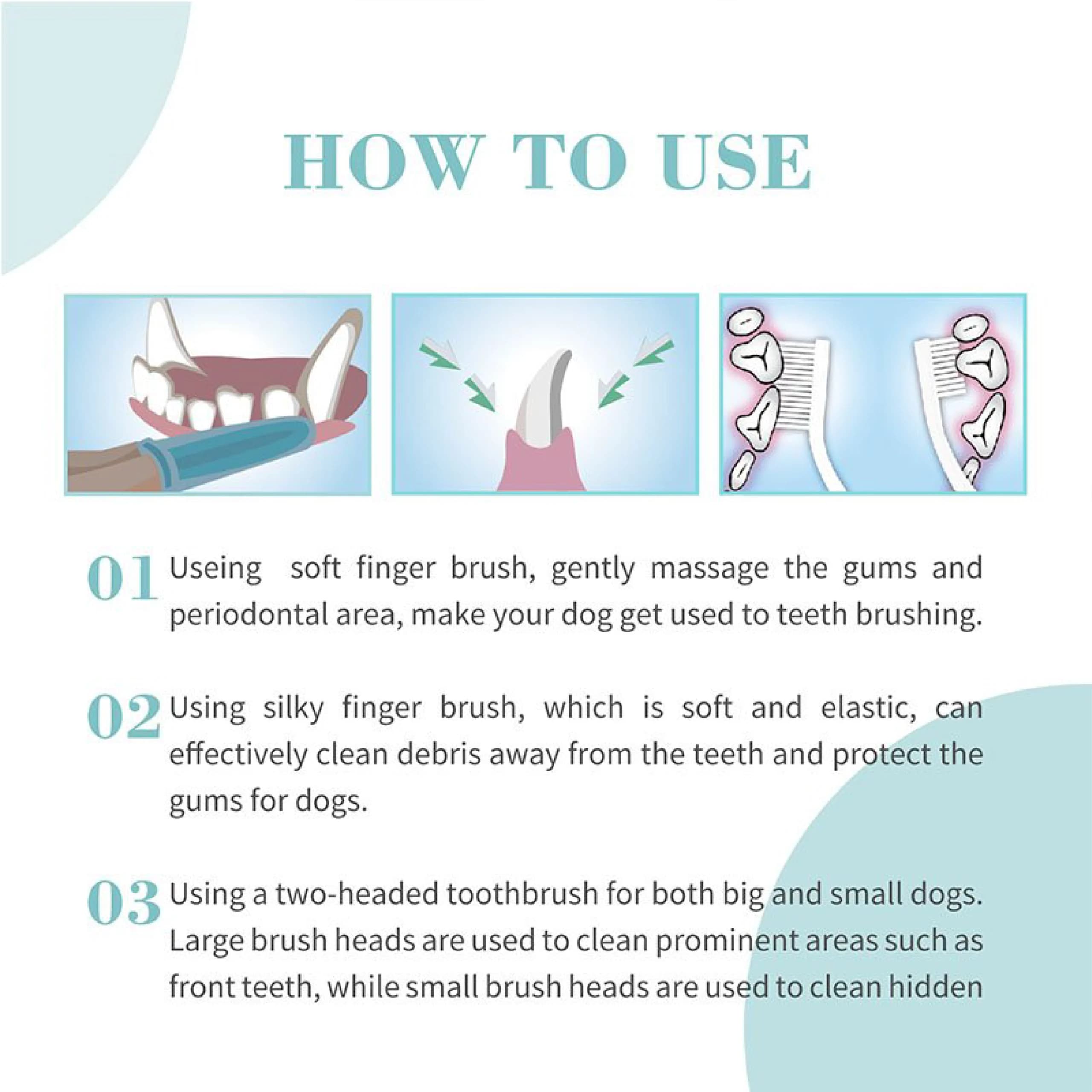 خمیر دندان سگ بایولاین طعم مرغ وزن 100 گرم Bioline Tooth Paste With Chicken — تصویر ۲