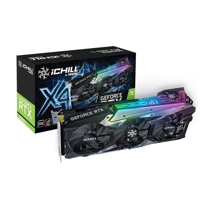 کارت گرافیک اینو تری دی GeForce RTX 3080 TI ICHILL X4 12GB ظرفیت 12 گیگابایت — تصویر ۳