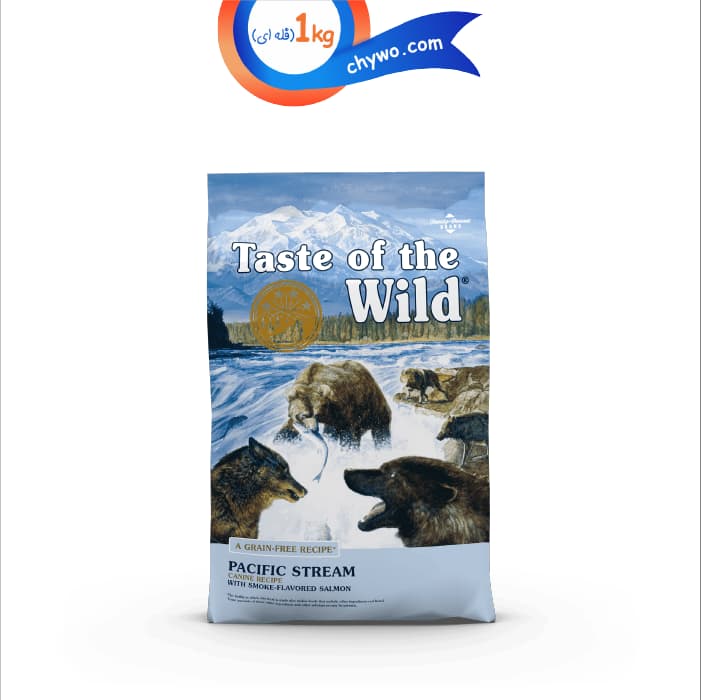 غذا خشک سگ تیست آف د وایلد طعم ماهی سالمون (زیپ کیپ فله) Taste of the Wild PS
