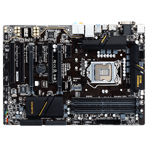 مادربرد گیگابایت مدل MOTHERBOARD GIGABYTE Z170-D3H — تصویر ۳