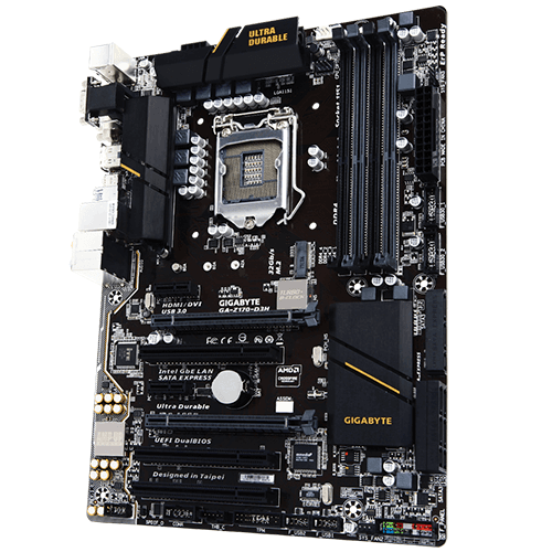 مادربرد گیگابایت مدل MOTHERBOARD GIGABYTE Z170-D3H — تصویر ۲