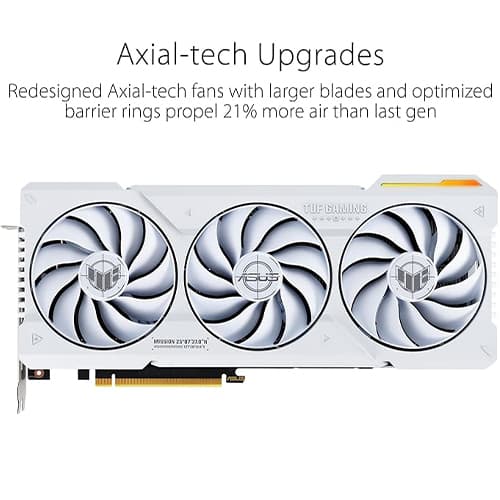 کارت گرافیک ایسوس ROG Strix GeForce RTX 4070 Ti OC WHITE Edition GDDR6 12GB ظرفیت 12 گیگابایت — تصویر ۲