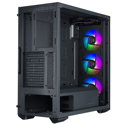کیس کامپیوتر کولر مستر مدل MasterBox TD500 CRYSTAL — تصویر ۳