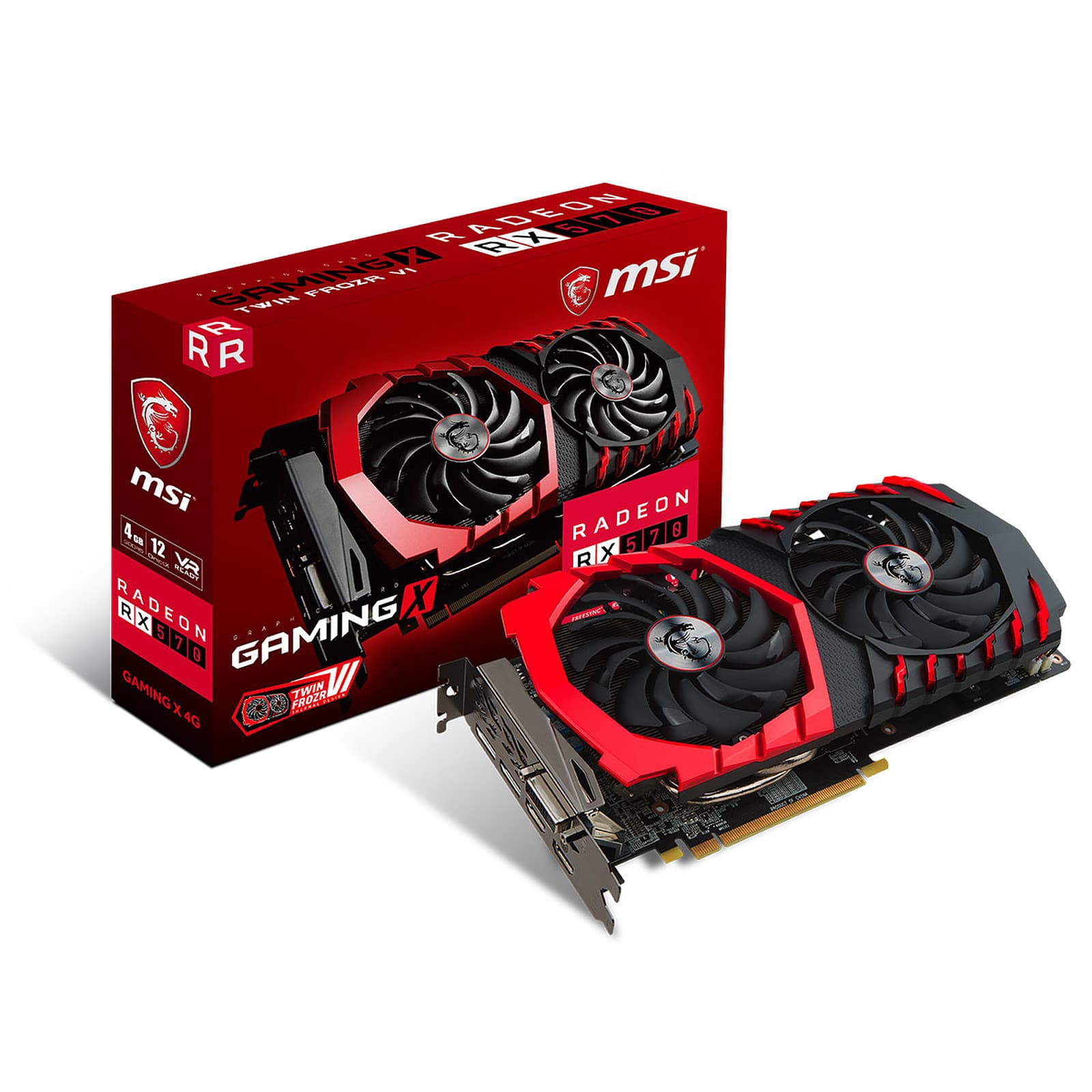کارت گرافیک استوک RX570 Gaming X MSI 4GB