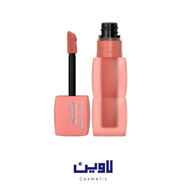 تینت لب مخملی سوپر استی میبلین Maybelline رنگ 10 Current Mood مدل Super Stay Teddy Lip Tint [اصل]