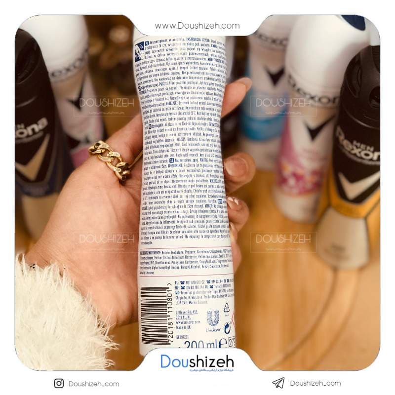 اسپری ضد تعریق رکسونا انگلیسی میکس REXONA — تصویر ۷