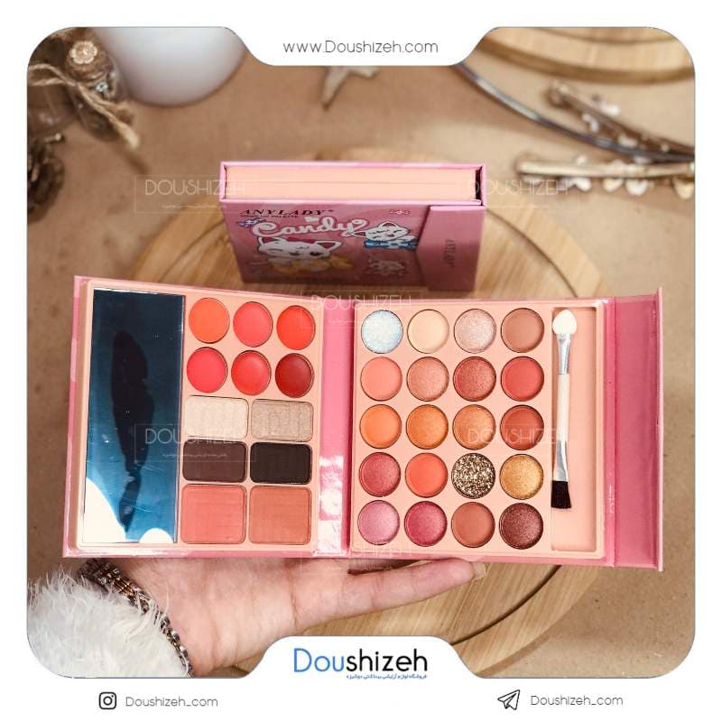 پالت سایه آنی لیدی طرح گربه ANYLADY — تصویر ۳