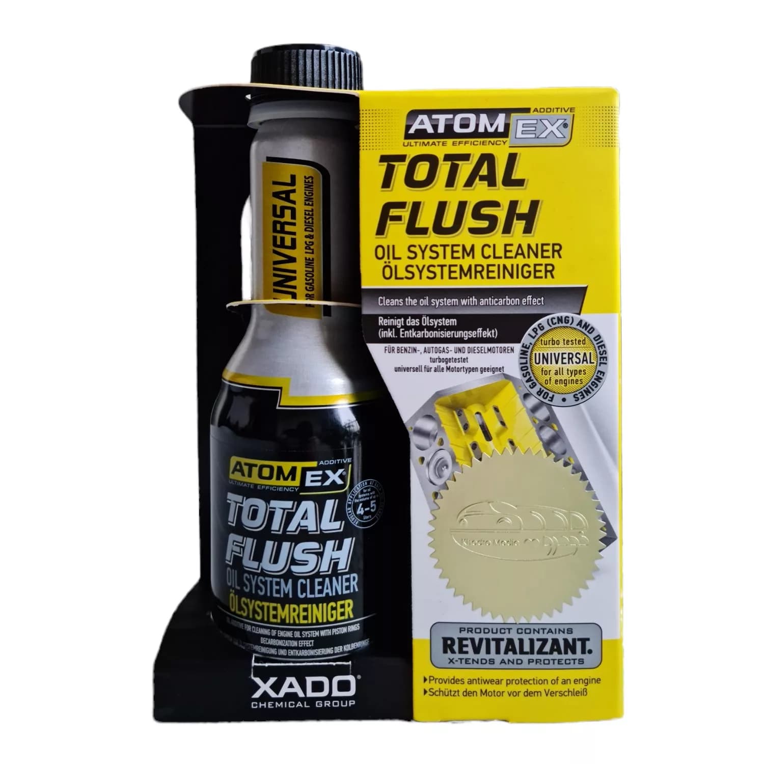 موتور شوی اکسادو مدل Total Flush Atomex حجم 250 میلی لیتر