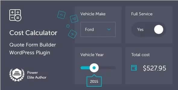 دانلود افزونه وردپرس QuanticaLabs Cost Calculator