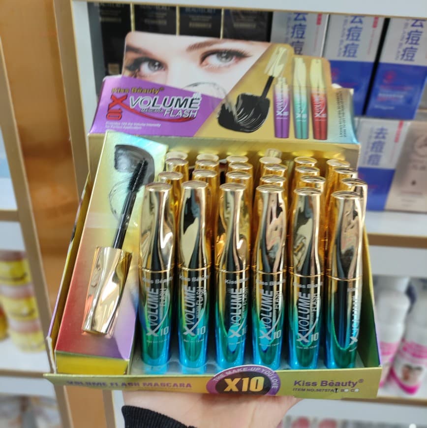 ریمل طلایی کیس بیوتی KISS BEAUTY